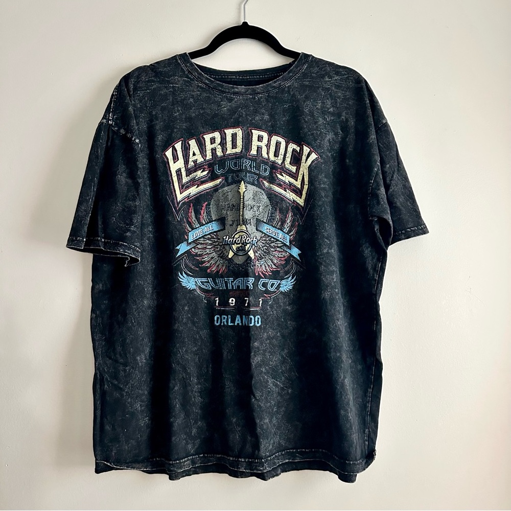 Hard Rock 50th Anniversary World‎ Tour Graphic Tee